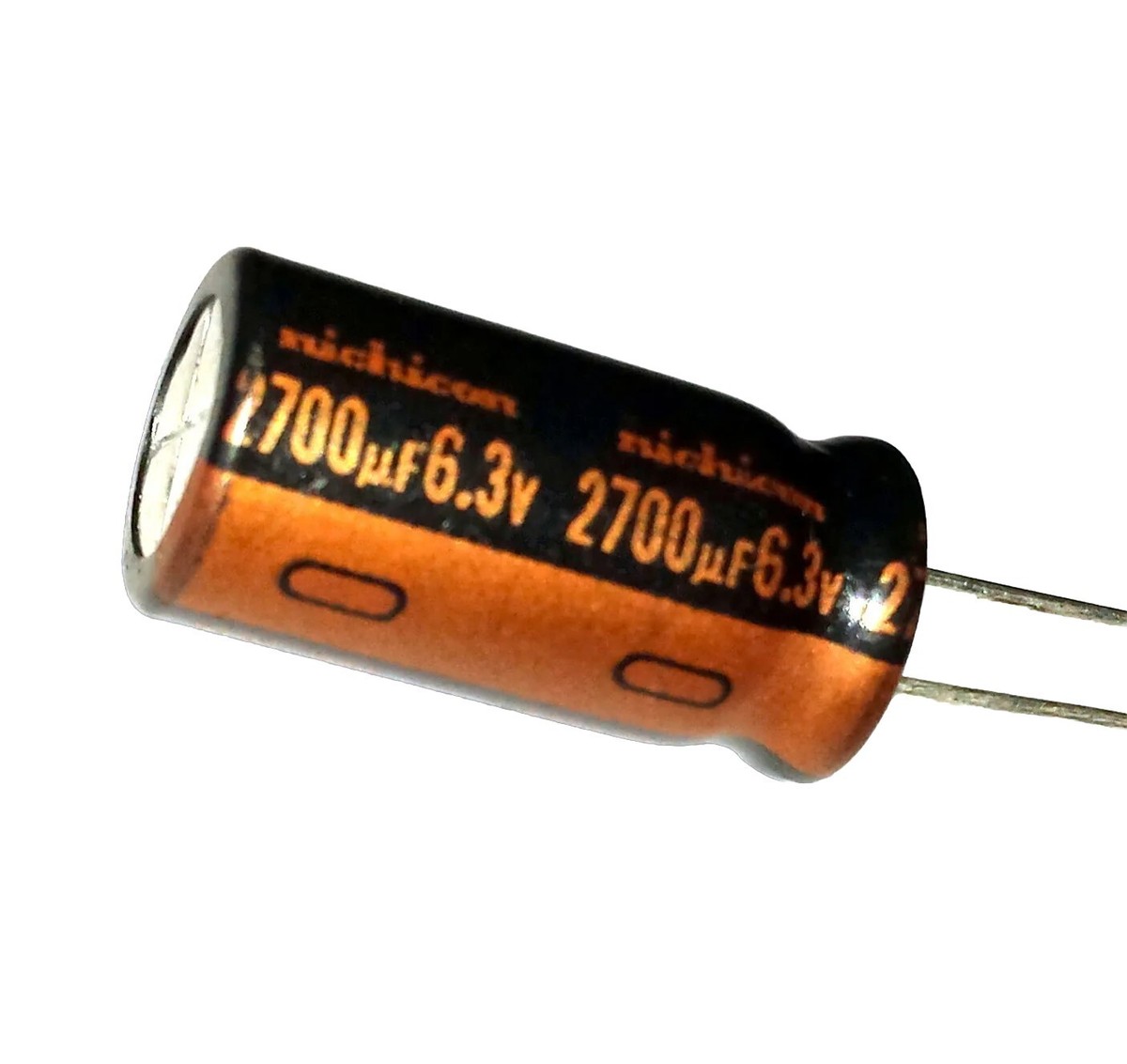 3x pieces Nichicon (JAPAN) HN, 2700uF 6.3v, 105°C ULTRA LOW ESR
