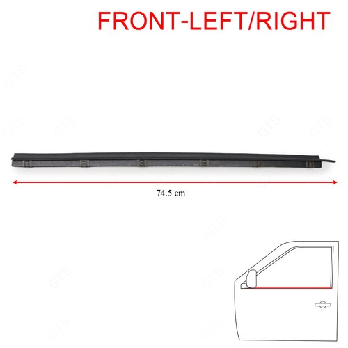 Fits Toyota Corolla Sedan KE20 E20 1970 - '74 Lh/Rh Outer Weatherstrip Door Belt - Picture 4 of 8