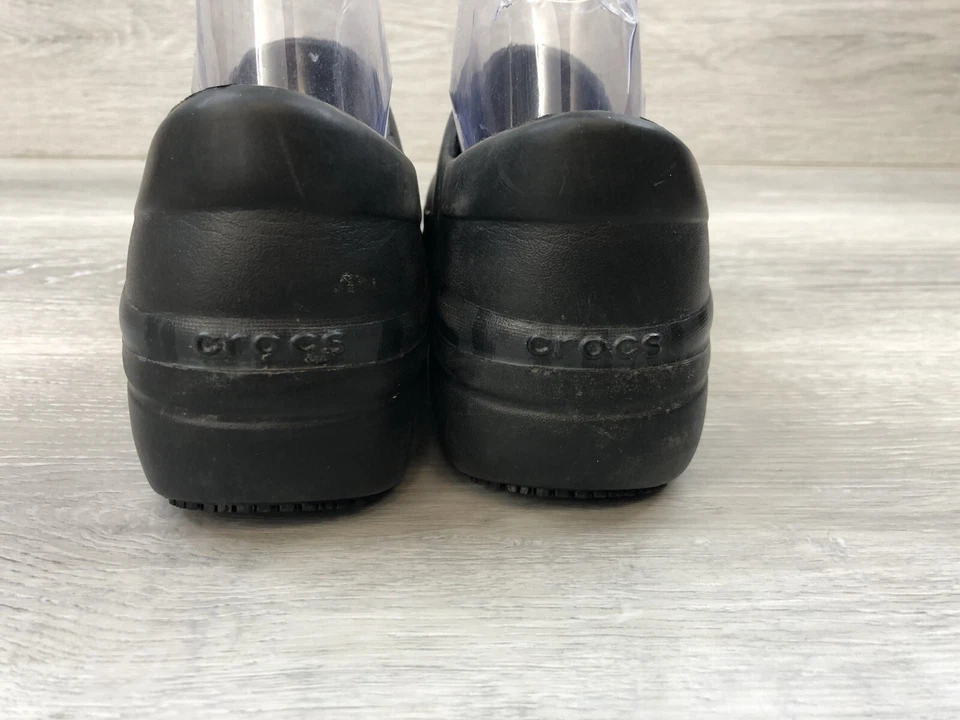 Женские сабо Crocs Neria Pro II черные резиновые 9 повседневные удобные туфли без шнурков - Изображение 3 из 4