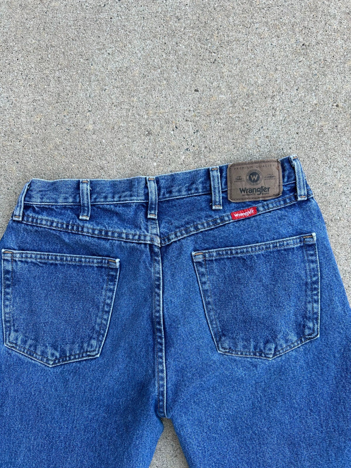 Upcycled Men's Patchwork Stonewashed Blue Jeans S… - image 10