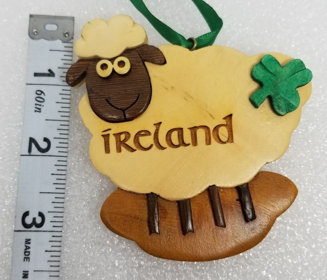 Belleek Donegal Ornament Lot + Wood Ireland Sheep Cross Harp Claddagh Shamrock eBay