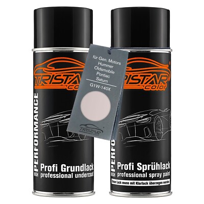 Lack Spraydosen für Gen. Motors Hummer G1W 140X Abalone White Perl Grund Basis