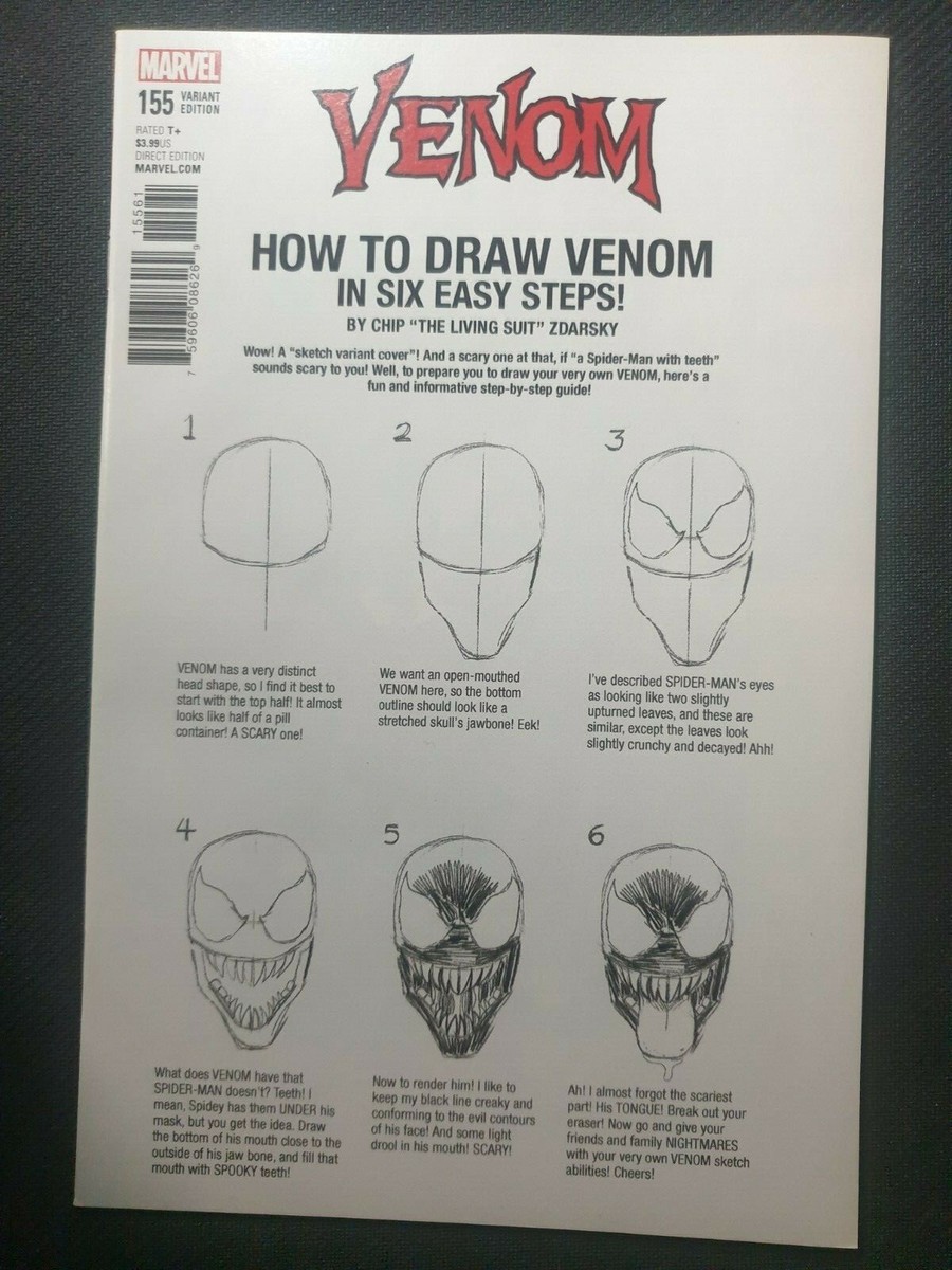 How To Draw Riot How To Draw Venom 1