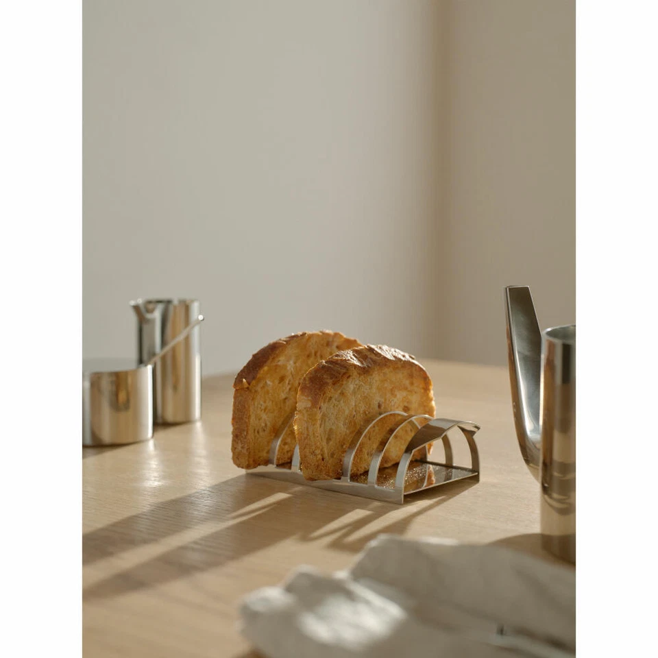 Stelton Porte-toasts Arne Jacobsen, Support pour tranches de pain grillé, aci... - Photo 2/2