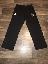 Pro Standard Philadelphia 76ers Black/Gold Flared LooseFit Sweatpants Size Large