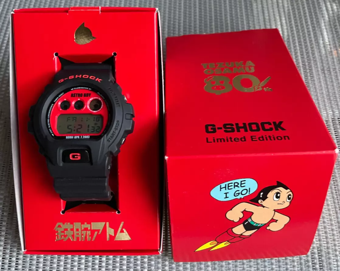 ⭐激レア⭐G-SHOCK DW-6900 手塚治虫80周年記念モデル 鉄腕アトム