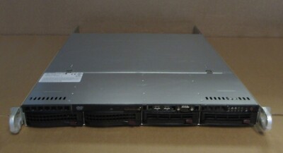 Supermicro CSE-813M Intel Six-Core W3690 3.46GHz 12GB RAM 4-Bay 1U