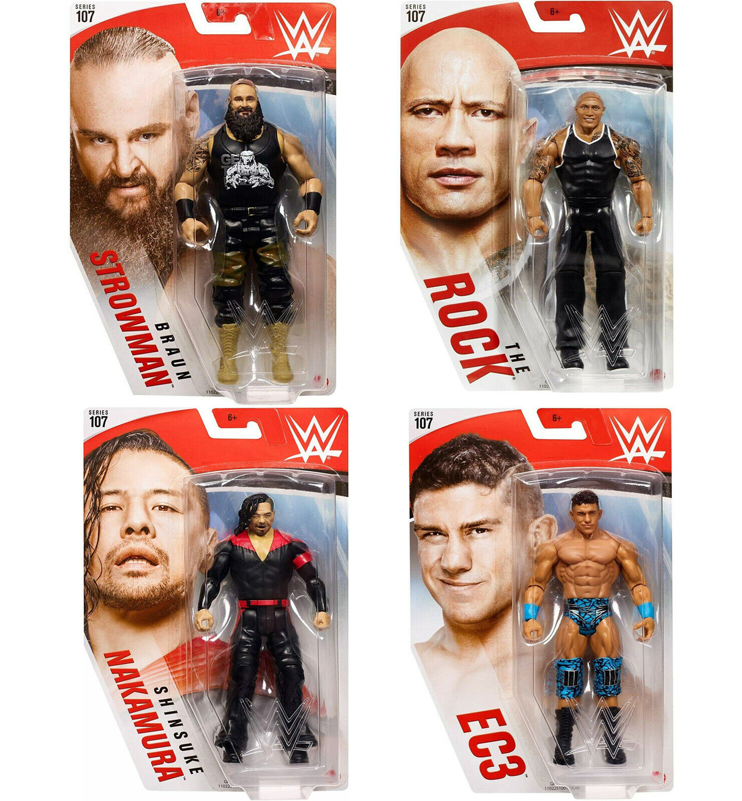  Mattel WWE Action Figures