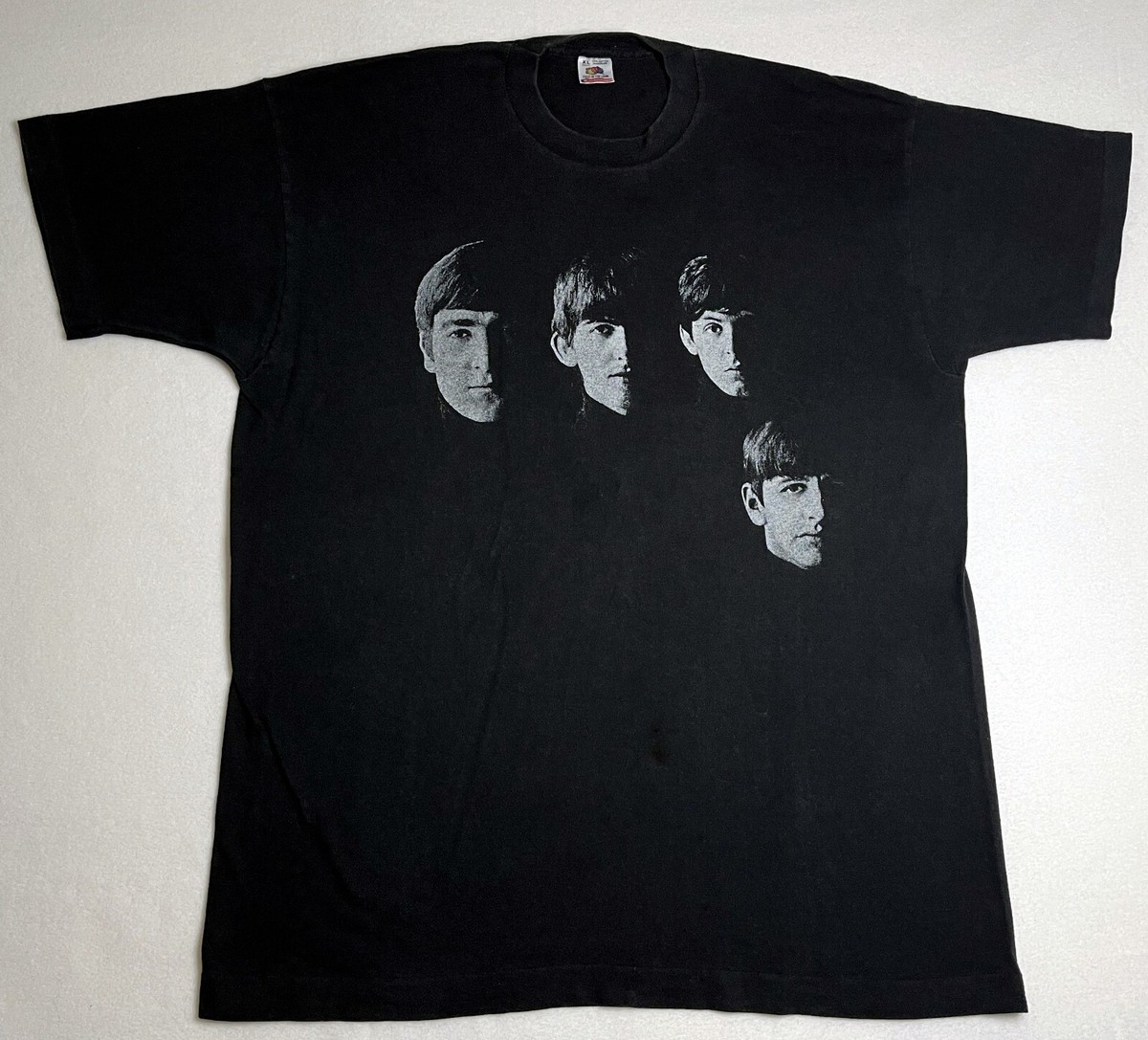 Vintage BEATLES Meet The Beatles 1992 T - SHIRT XL Single Stitch 