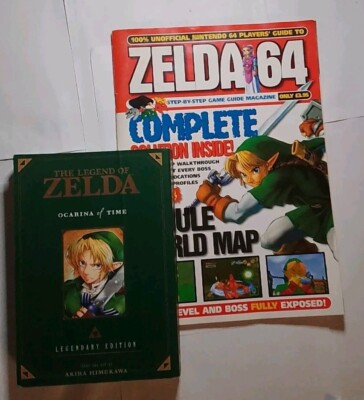 100% Unofficial Player Guide Zelda 64 Hyrule Map Strategy Book