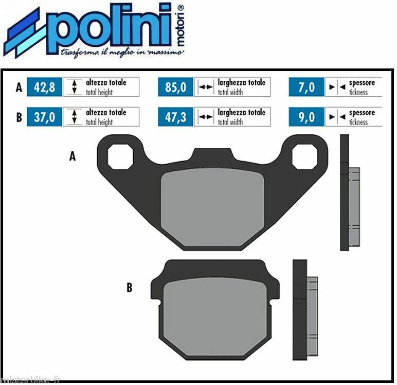 ACCOSSATO Plaquette De Frein Agpa83or, Peugeot > 50 Buxy
