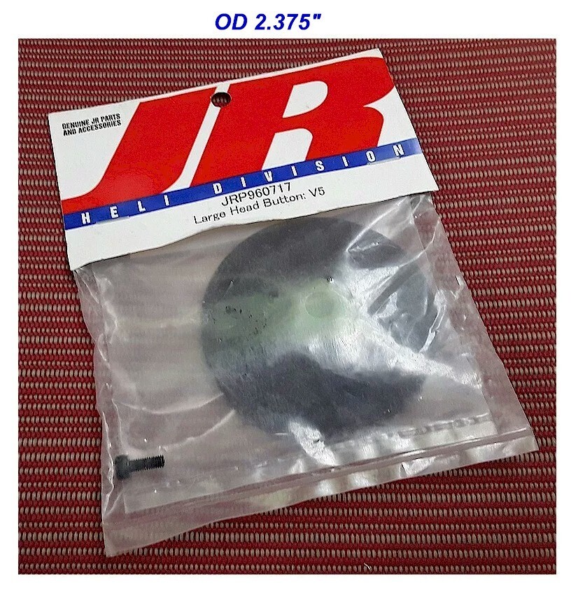 M*r様 JR ボイジャー50 Vintage RC JR Heli Helicopter JRP960717 60717 Large Head Button