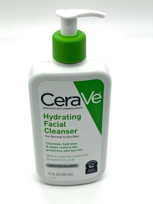CERAVE Hydrating Facial Cleanser 12oz w/o box