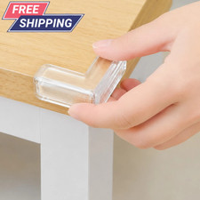 Silicone Soft Corner Protector Transparent Furniture Edge Guard for Table Desk