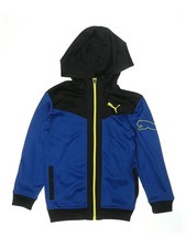 Puma Boys Blue Jacket Small kids