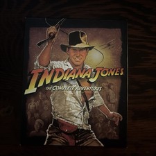 Indiana Jones The Complete Adventures 5-Disc Blu-Ray, 2012 w/ Slipcover