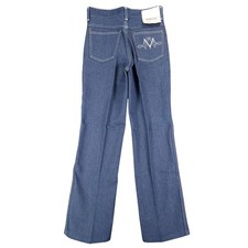 Maverick Straight Leg Jeans Boys 10 Reg Vintage 70s Blue Cotton Poly USA C951