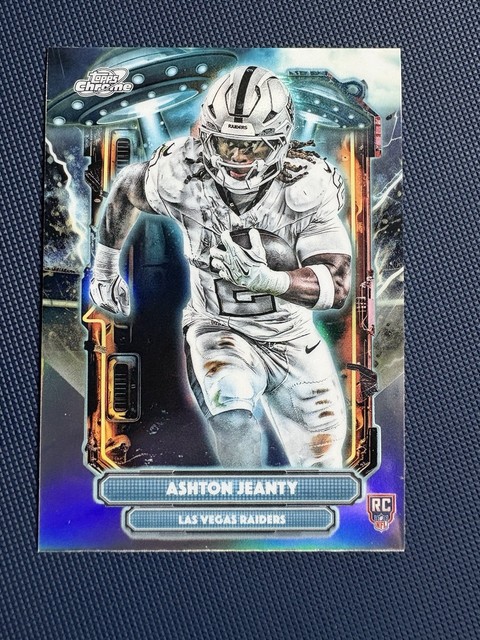 Ashton Jeanty – 2025 Topps Chrome Cosmic RC – Extraterrestrial Talent #ET-3