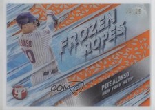 2024 Topps Pristine Frozen Ropes Orange 21/25 Pete Alonso #FR-11 04at