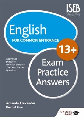 English for Common Entrance at 13+ Exam Practice Answers Paperbac