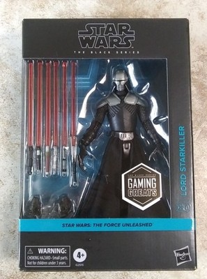 star wars, black series, 6'' sith, lord, starkiller, force unleashed, Hasbro