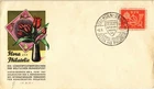 Dr Jim Stamps Germany Flora und Philatelie First Day Cover 1957 Postmark