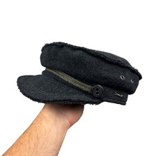 Kangol Boiled Wool Fishermans Cap Size XL Gra...