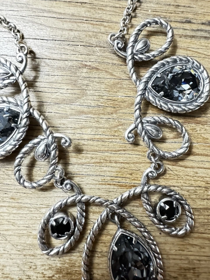 Collar Brighton Abundant Your True Colors placa de plata y cristales de Swarovski Foto 4 de 4