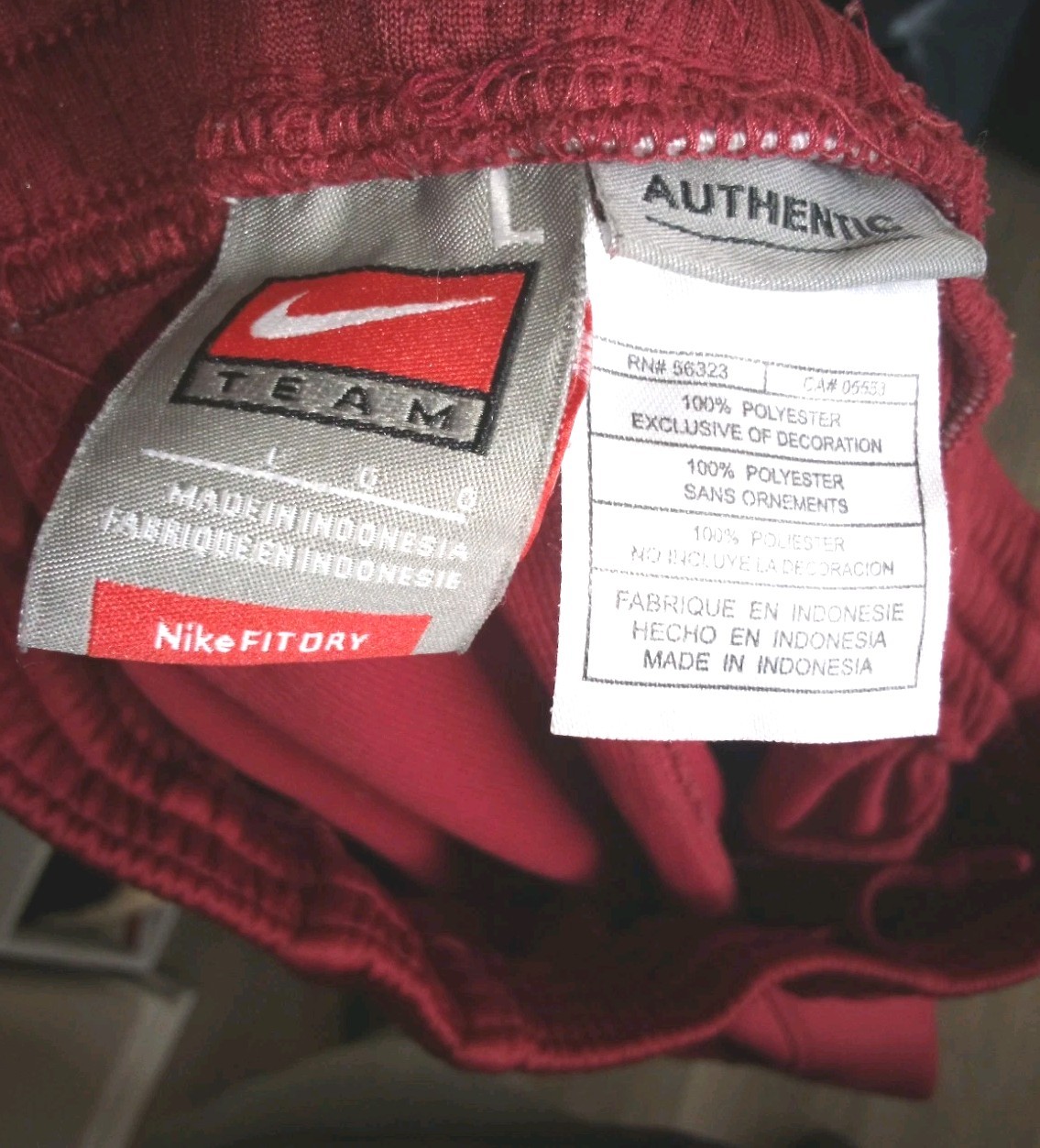 Men's Size Large L USC Team Issue Nike Fit Dry Authentic Trojan Sweatpants thumbnail 4