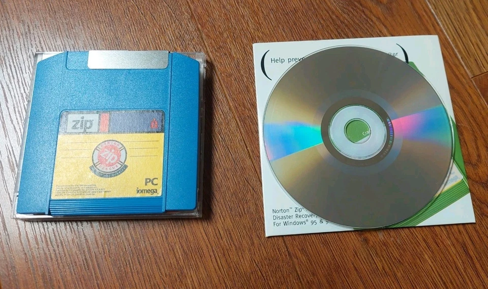 Norton Zip Rescue Plus ZIP Disk For Win 95/98 CD-ROM Iomega TESTED - Image 4 of 4