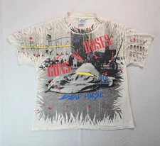 Brockum Vintage 1992 Guns n Roses Dead Horse AOP T Shirt Mens Size XL Large L