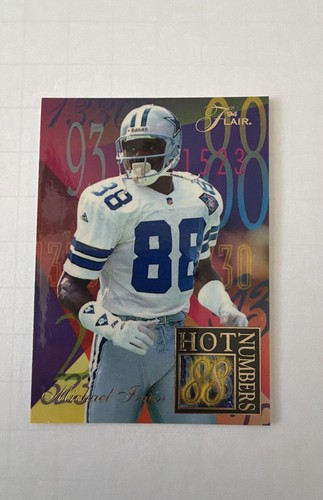 Michael Irvin #6 1994 Ultra Flair Hot Numbers card