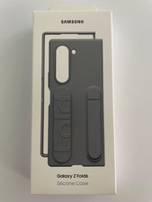 New Samsung Silicone Gray Case for Galaxy Z Fold6
