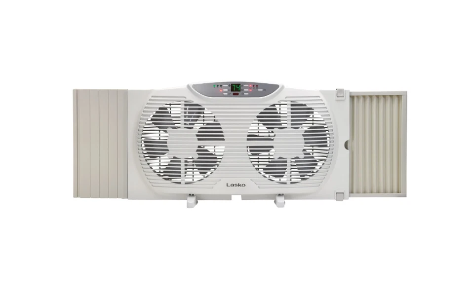 Lasko Electrically Reversible Twin Window Fan with Remote Control - Free Ship - Image 2 of 3
