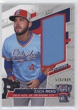 2020 Topps Pro Debut Copa de La Diversion Relics 516/889 Zach Reks #COR-ZR v1i