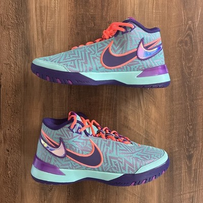 Nike Zoom LeBron NXXT Gen Hyper Turquoise Purple HF0712-300 Men's