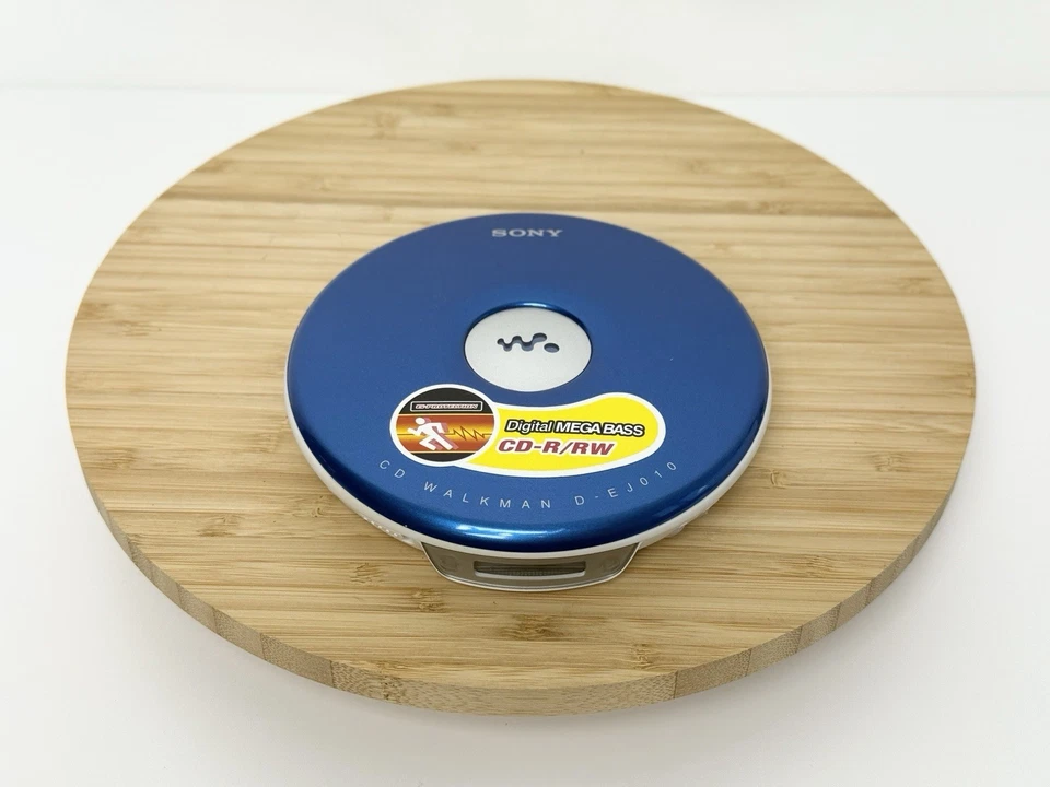 Sony CD Walkman - Blau - D-EJ010 - Vintage, TOP Zustand, Lesen Defekt ✅