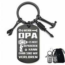 Schl&uuml;sselanh&auml;nger Opa Vatertag Geburtstag personalisiert Geschenk f&uuml;r Opa
