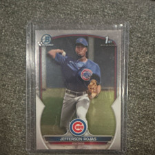 Topps 2023 Bowman Chrome Prospects Jefferson Rojas 1st Bowman Rookie Cubs BCP-70