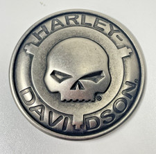 Harley-Davidson Skull Belt Buckle 2017 Rare