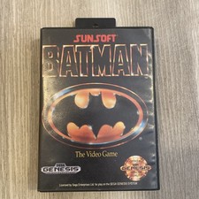 Batman The Video Game Sunsoft For SEGA GENESIS VINATGE 