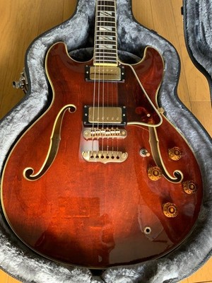 Semi-Acoustic Electric Guitar Aria Pro II TA-100 AB Titan Artist