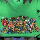 Vintage MOTU 1980's He-Man Toys Huge Lot of 47 Figures, Accessories, Etc