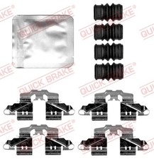 QUICK BRAKE Zubehörsatz Scheibenbremsbelag 109-0161 für SUZUKI SWIFT 5 AZ BALENO