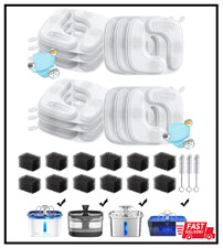 Veken Cat Water Fountain Filters, 12 Pack Replacement Filters  12 Pack Replacem