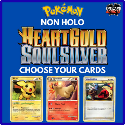 HeartGold & SoulSilver Non Holo Pokemon Karten einzeln - Wählen Sie Ihre Karten AKTUALISIERT
