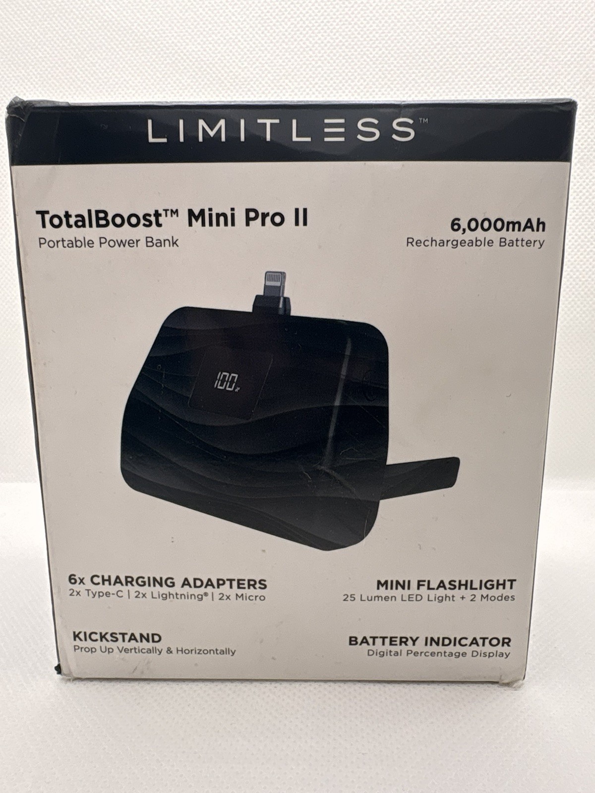 Limitless TotalBoost Mini Pro II Power Bank