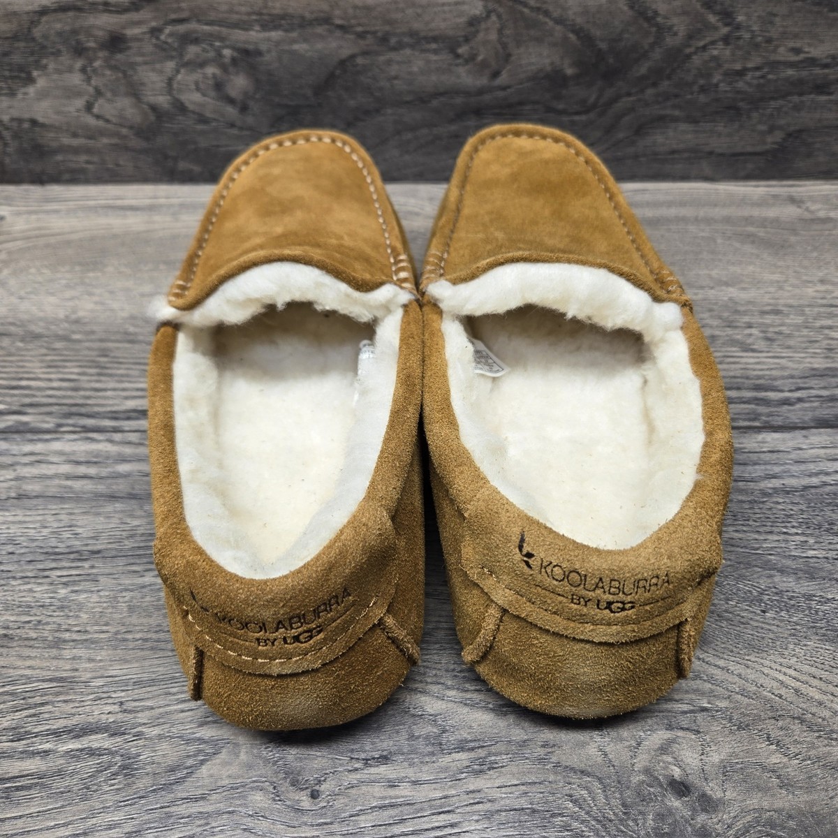 Koolaburra by UGG Tipton Comfy Suede Slip On Moccasin Men\'s Size 9 Chestnut New Koolaburra Men main image 3