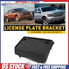 License Plate Mounting Bracket Black For 2007-2013 Chevrolet Suburban 2500 1-10x