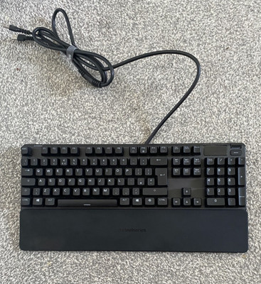 Steelseries Apex Pro Wired Omnipoint Mechanical Keyboard Read Desc